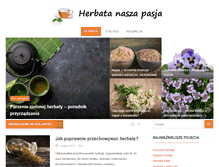 Tablet Screenshot of herbata.info